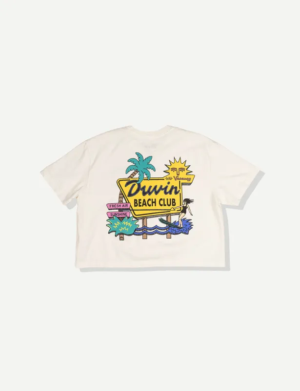 Fresh Air Crop Tee made by Duvin Design