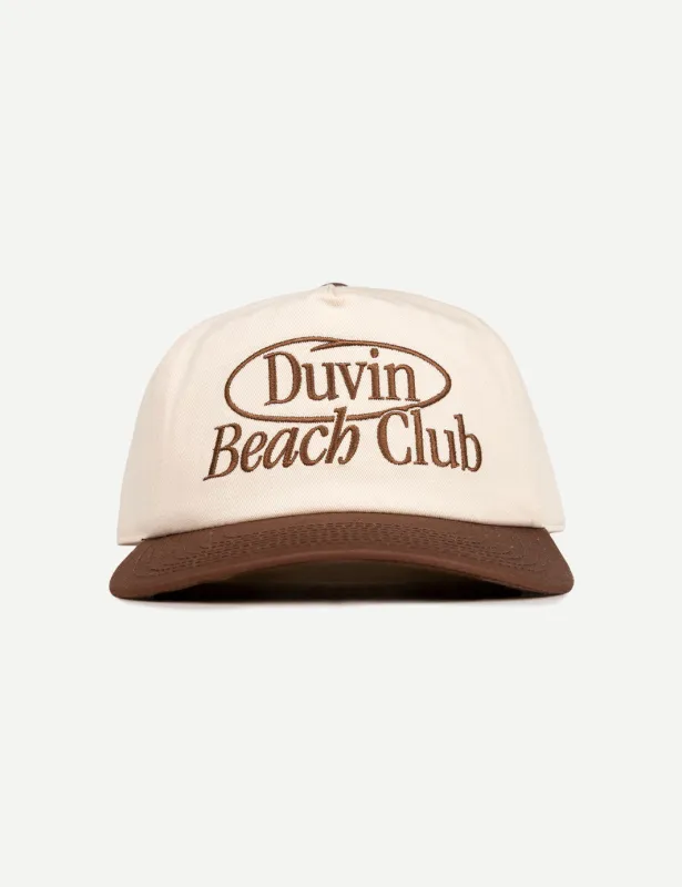 Beach Club Hat - Dark Brown made by Duvin Design
