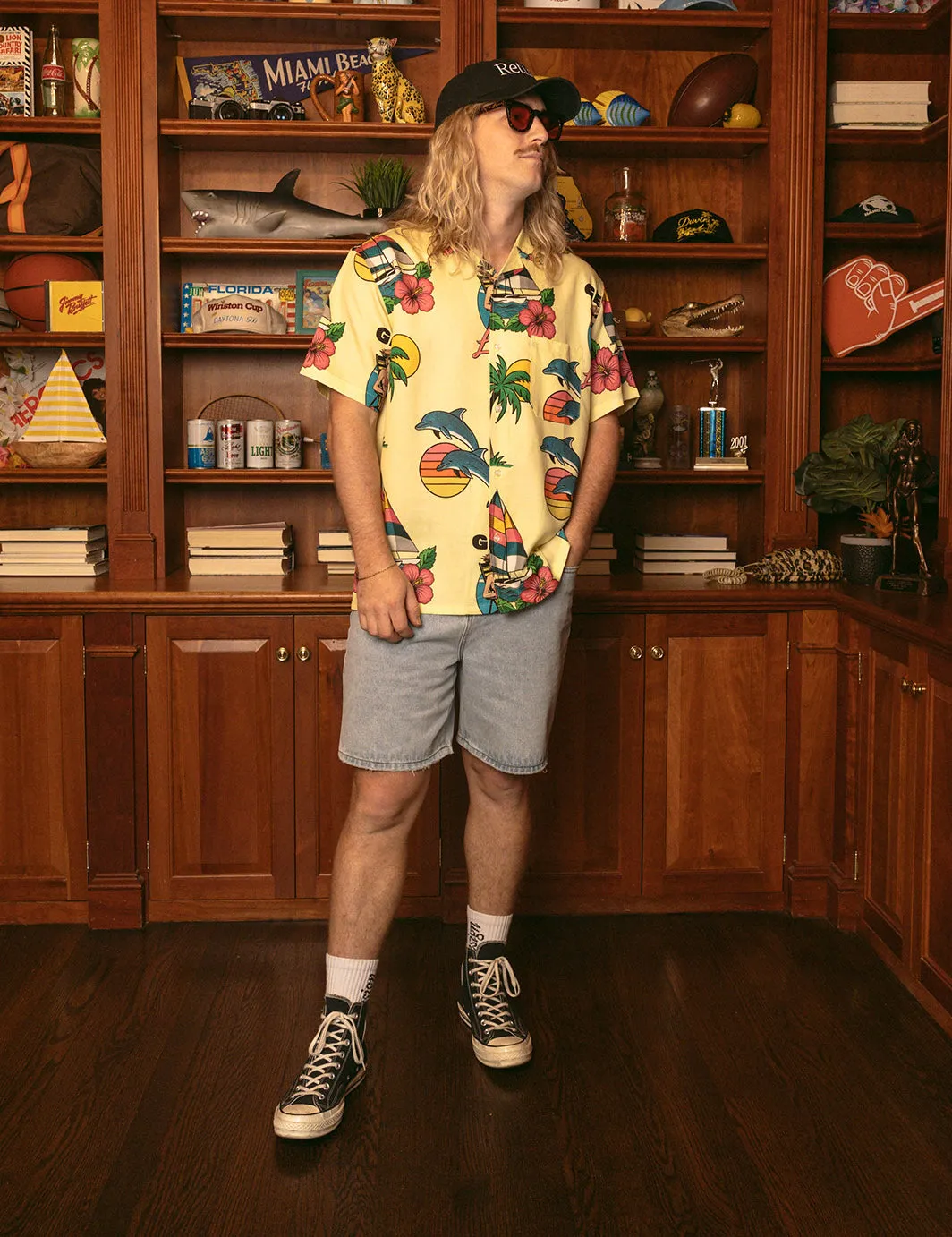 Sunny Buttonup - Lime sold by Duvin Design product image thumbnail 3