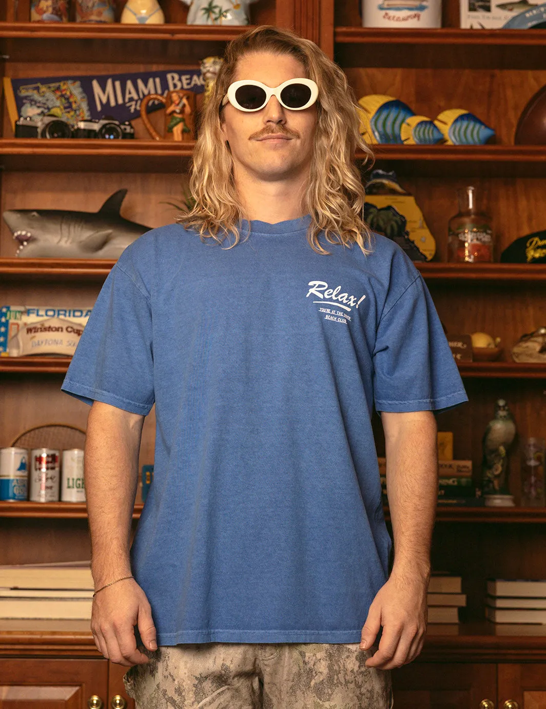 Umbrella Tee - Blue sold by Duvin Design product image thumbnail 4