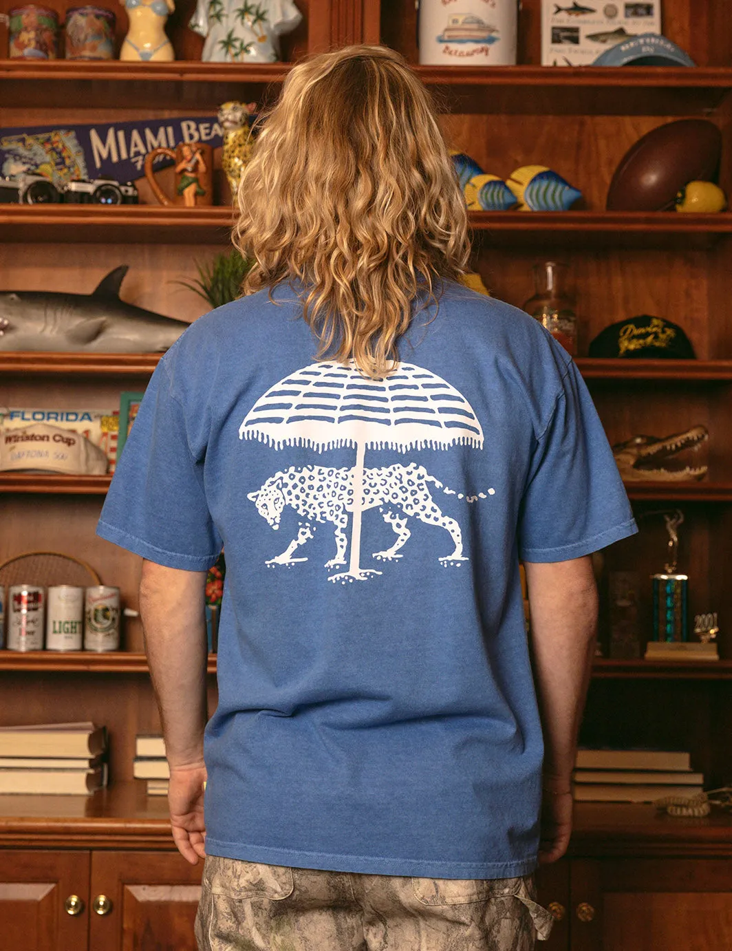 Umbrella Tee - Blue sold by Duvin Design product image thumbnail 3