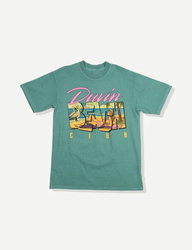 Club Tee - Teal made by Duvin Design