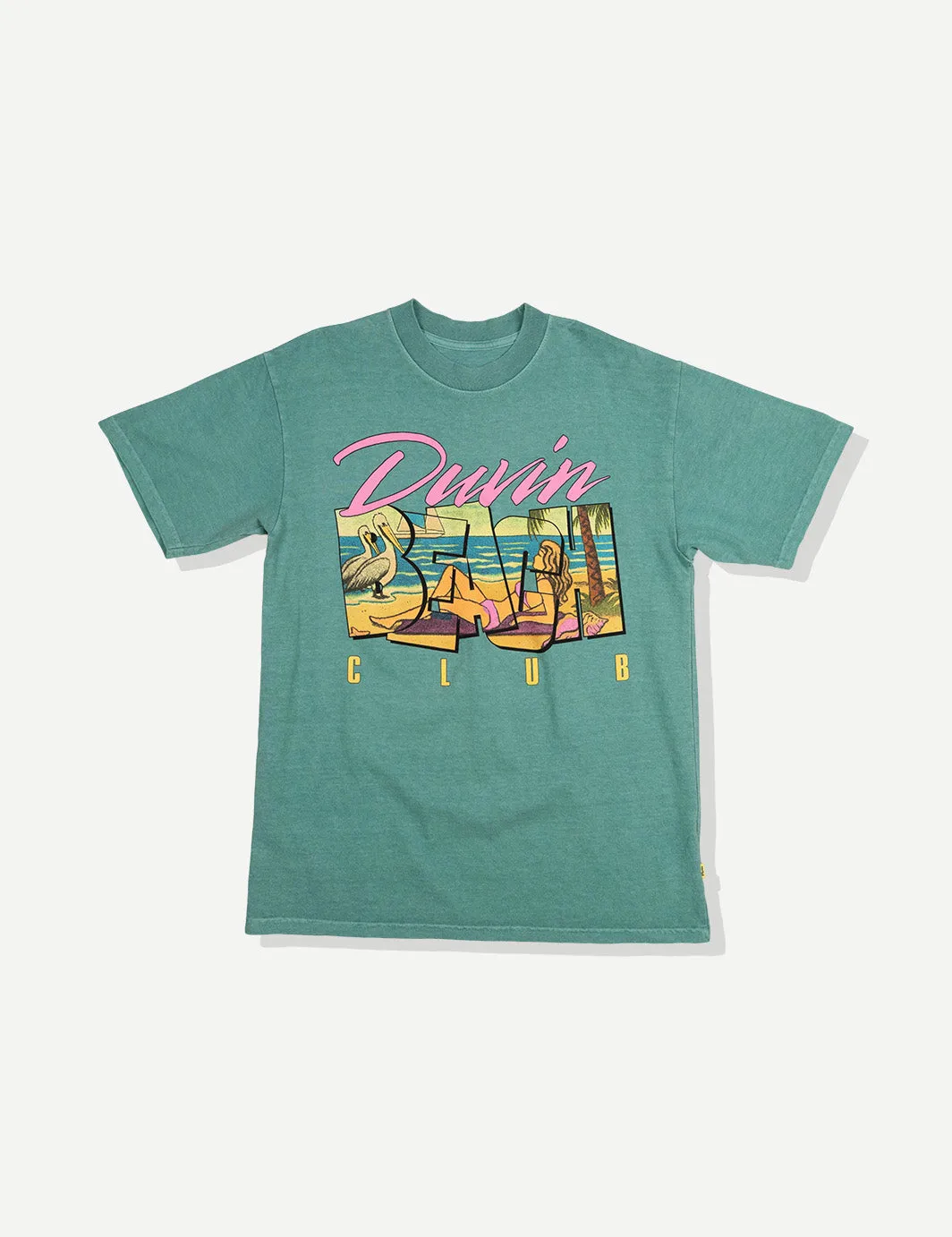 Club Tee - Teal sold by Duvin Design