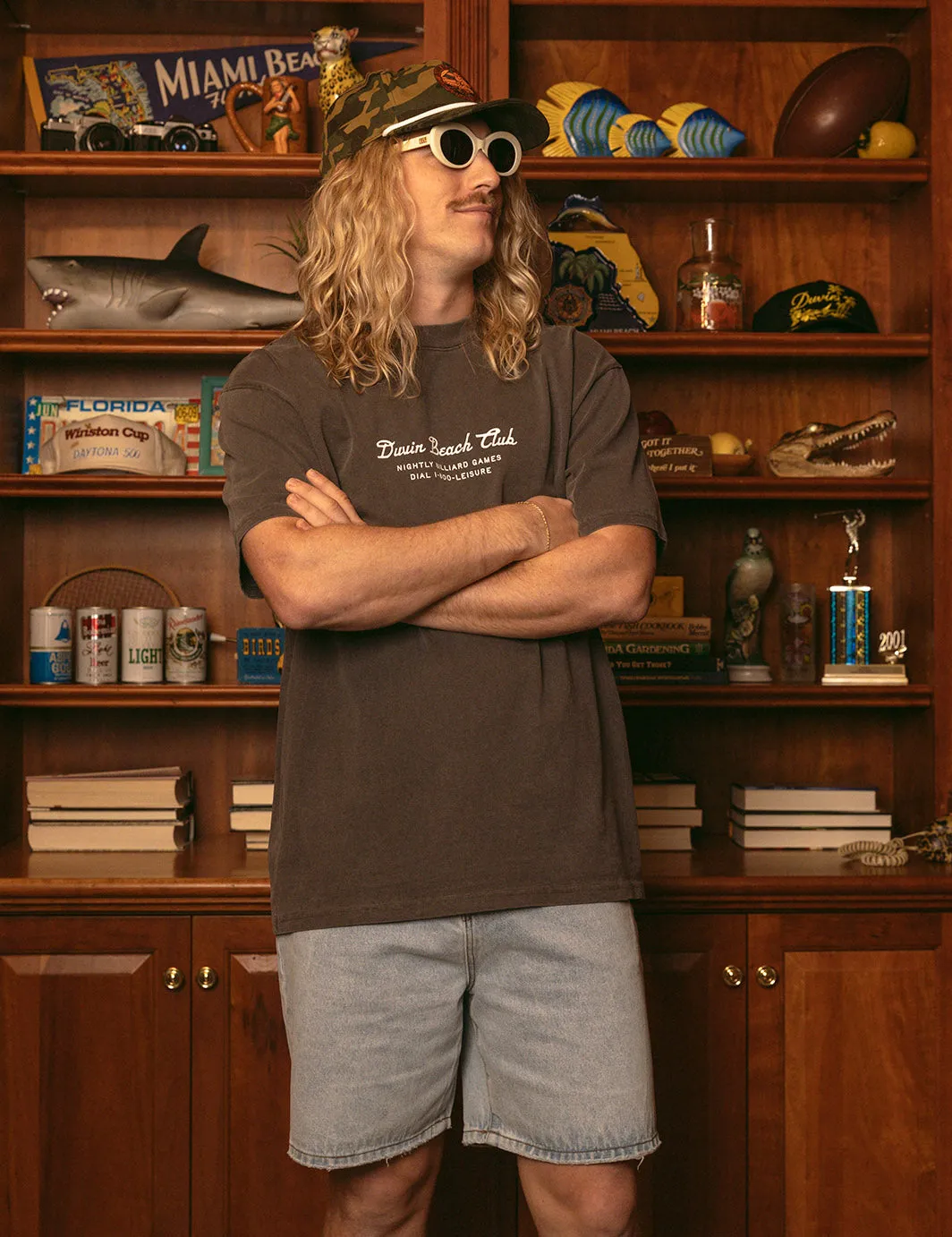 Felt Tee - Black sold by Duvin Design product image thumbnail 4