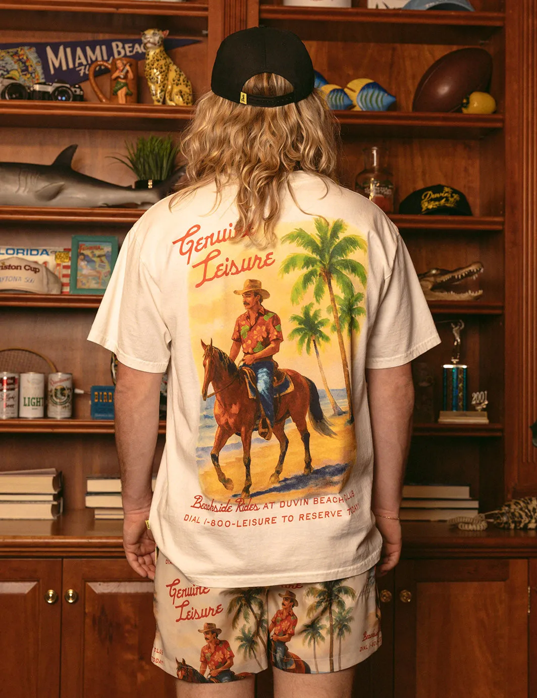 Beach Ranch Tee - Antique sold by Duvin Design product image thumbnail 3