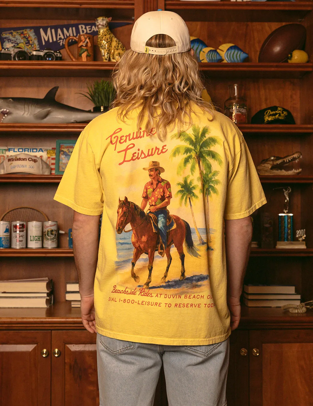 Beach Ranch Tee - Butter sold by Duvin Design product image thumbnail 3