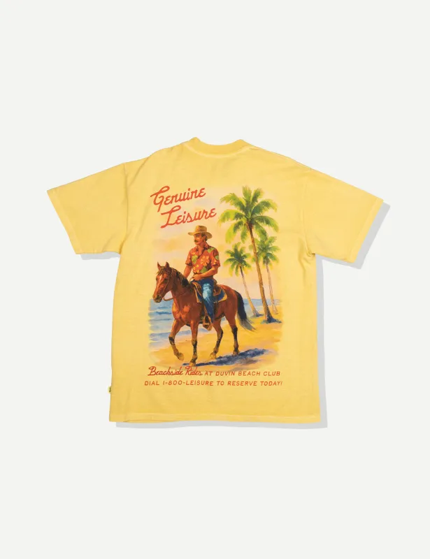 Beach Ranch Tee - Butter made by Duvin Design