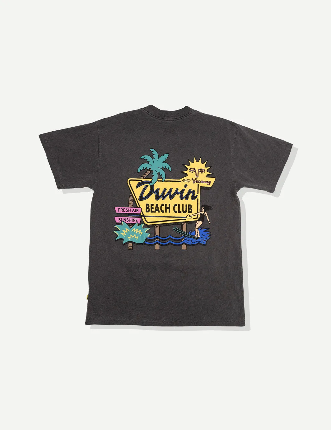 Fresh Air Tee - Black sold by Duvin Design