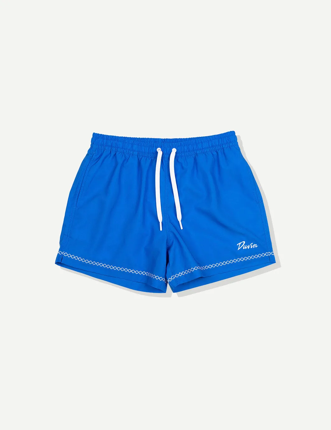 Stitch Swim Short - Blue sold by Duvin Design