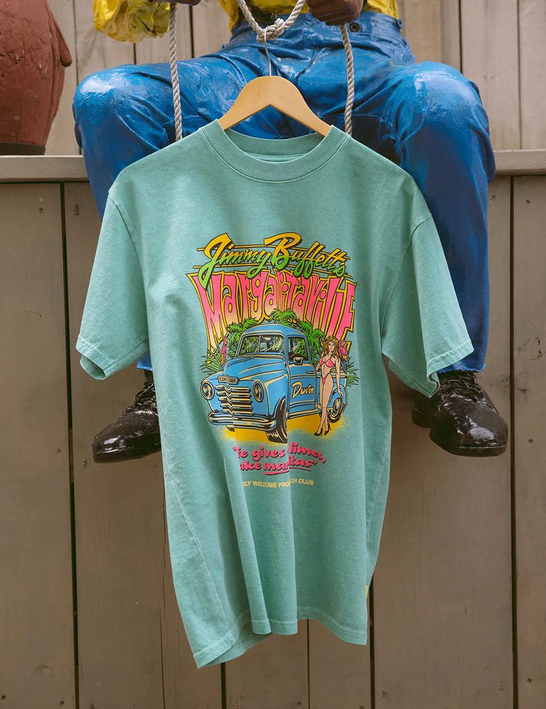 Duvin x Margaritaville Cruiser Tee - Teal sold by Duvin Design product image thumbnail 5