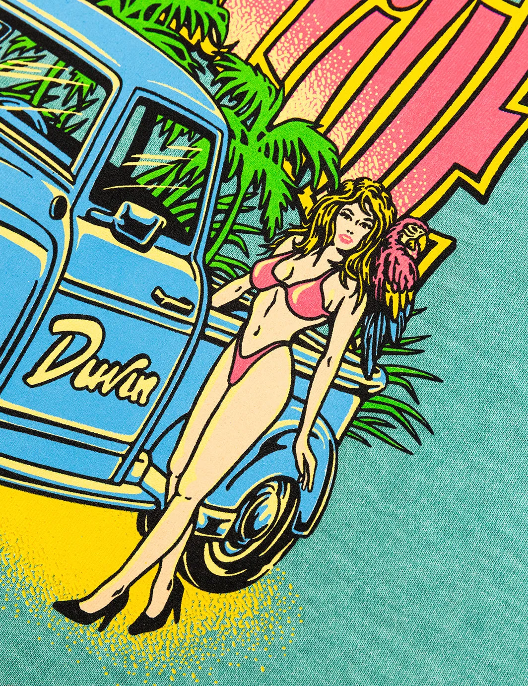 Duvin x Margaritaville Cruiser Tee - Teal sold by Duvin Design product image thumbnail 2