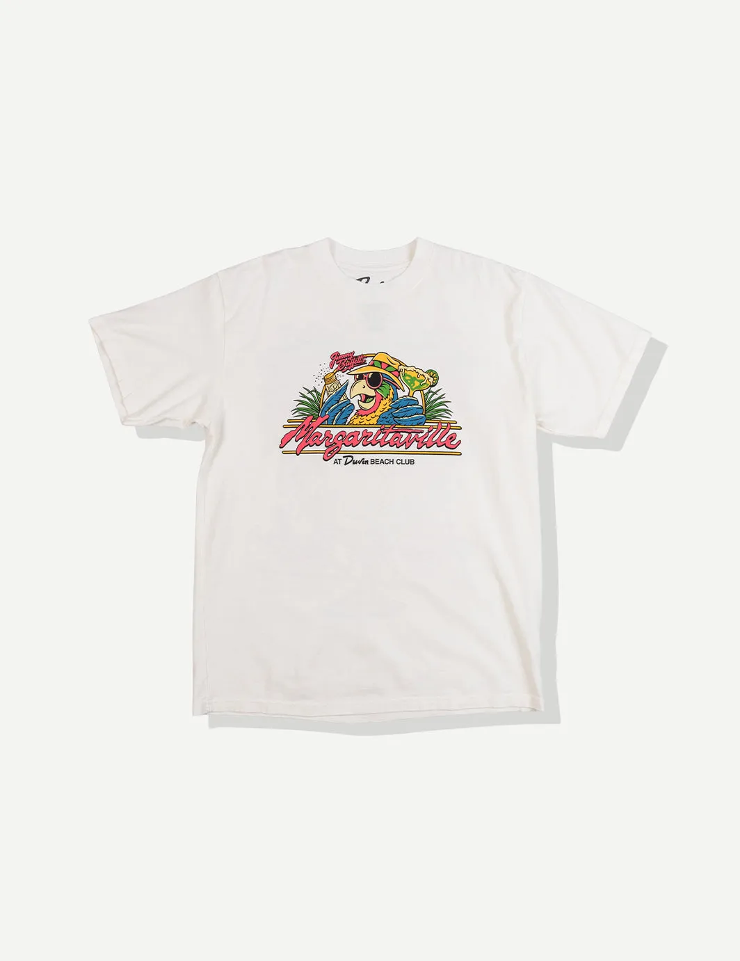 Duvin x Margaritaville Parrot Tee sold by Duvin Design