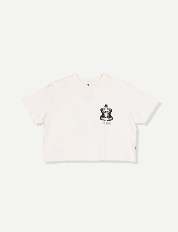 Gator Crop Tee - Antique made by Duvin Design