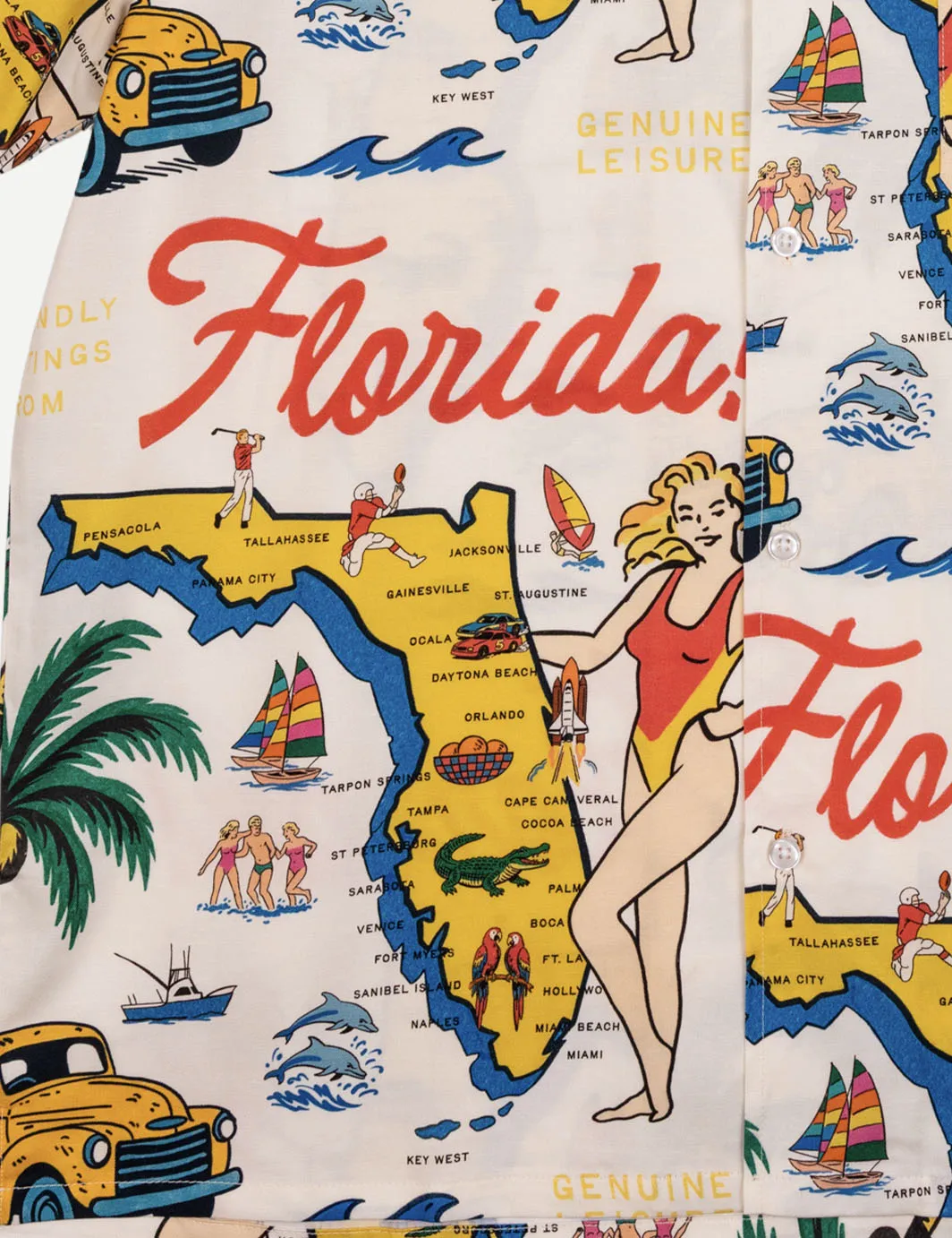 Florida 2.0 Cabana Shirt sold by Duvin Design product image thumbnail 2