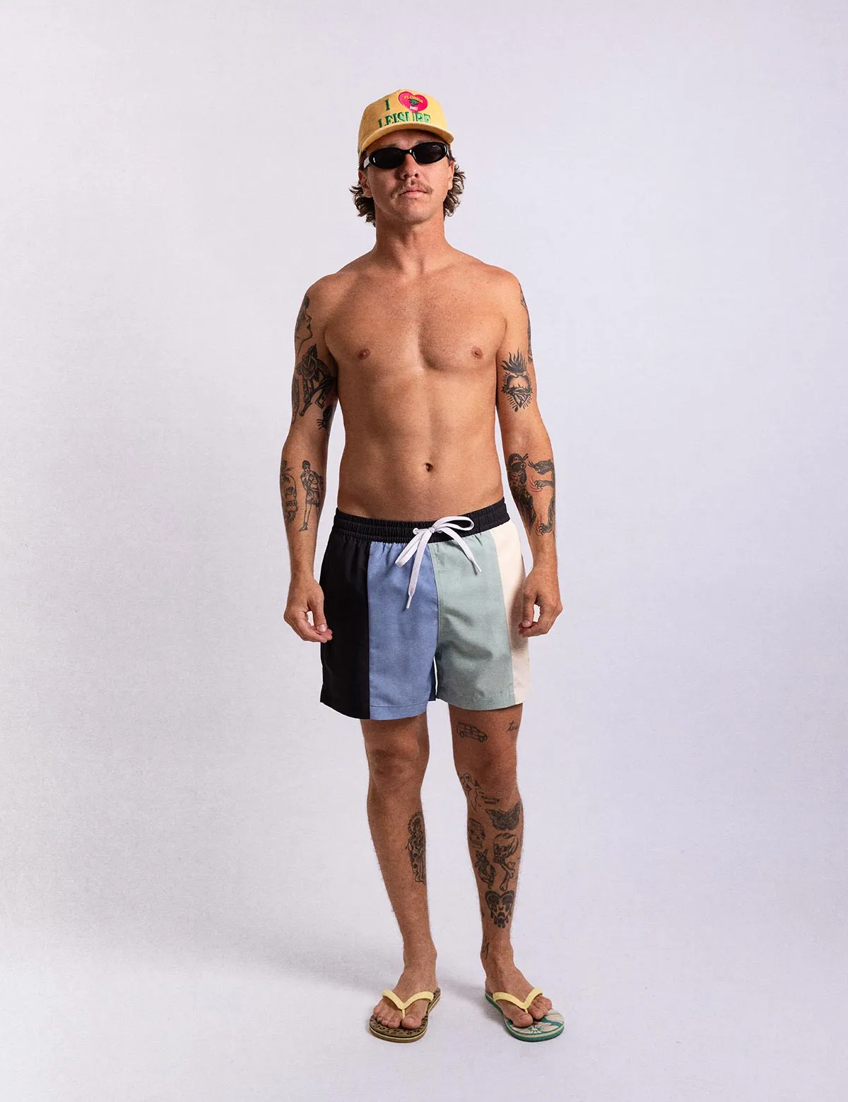 Panels Swim Short sold by Duvin Design product image thumbnail 3