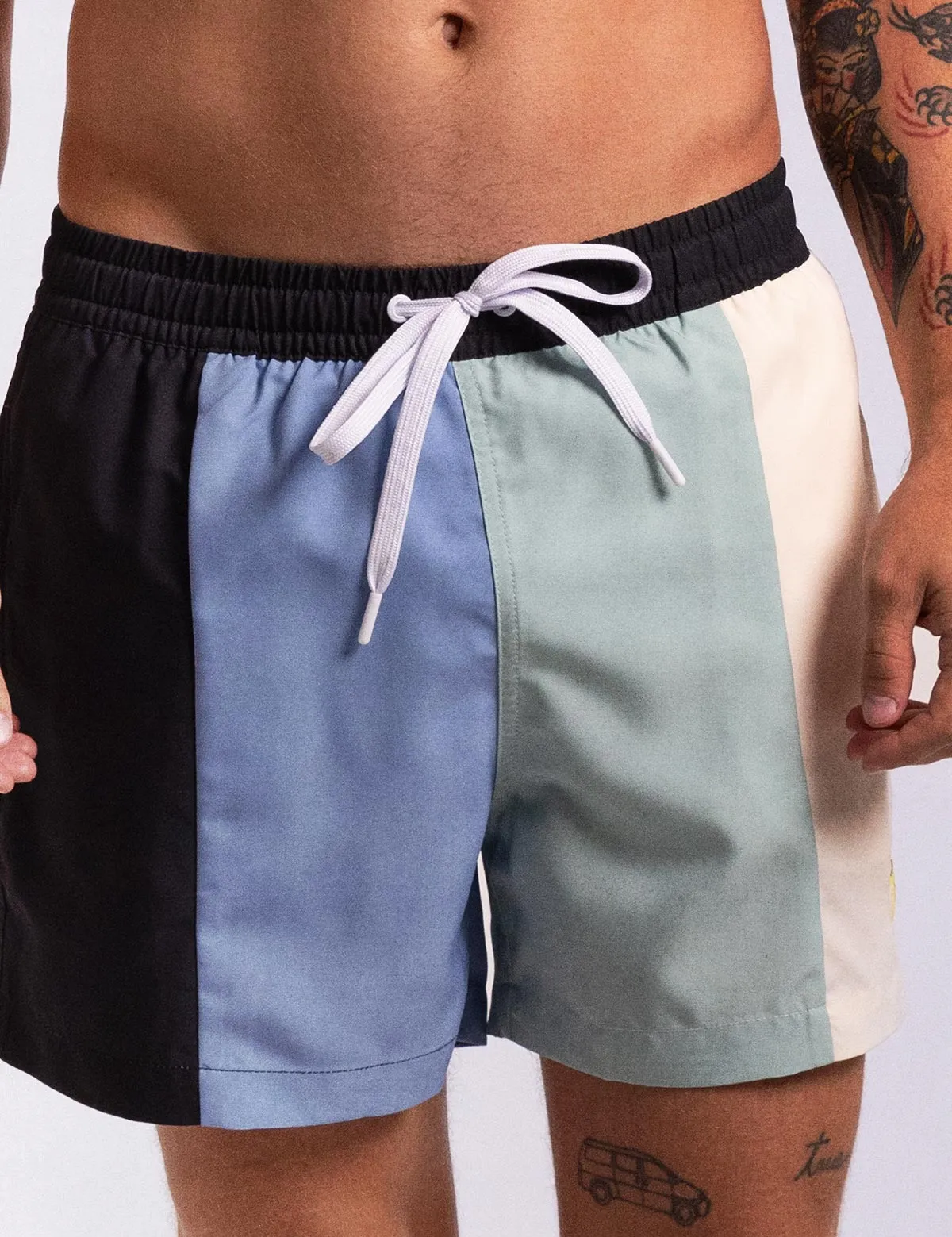 Panels Swim Short sold by Duvin Design product image thumbnail 4