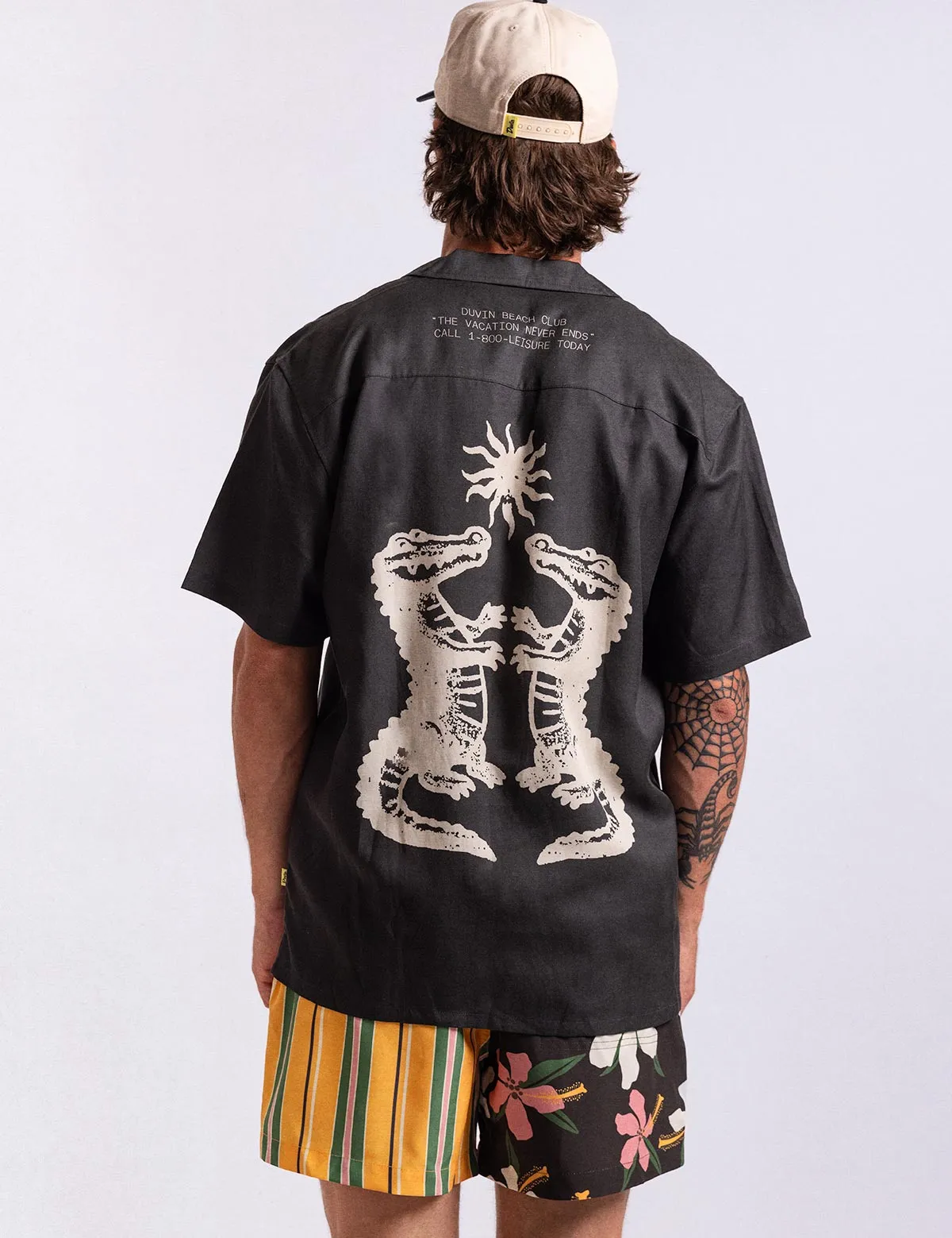Gator Cabana Shirt sold by Duvin Design product image thumbnail 2