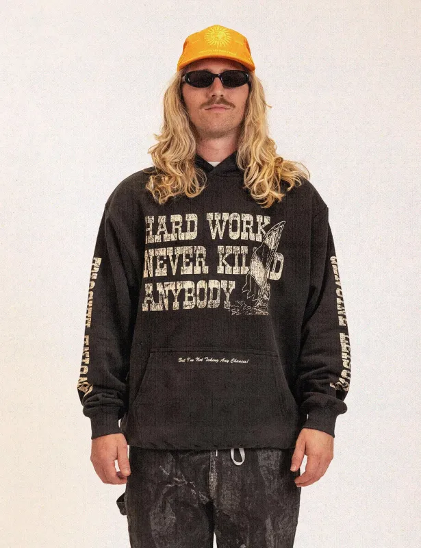 Hard Work Hoodie made by Duvin Design