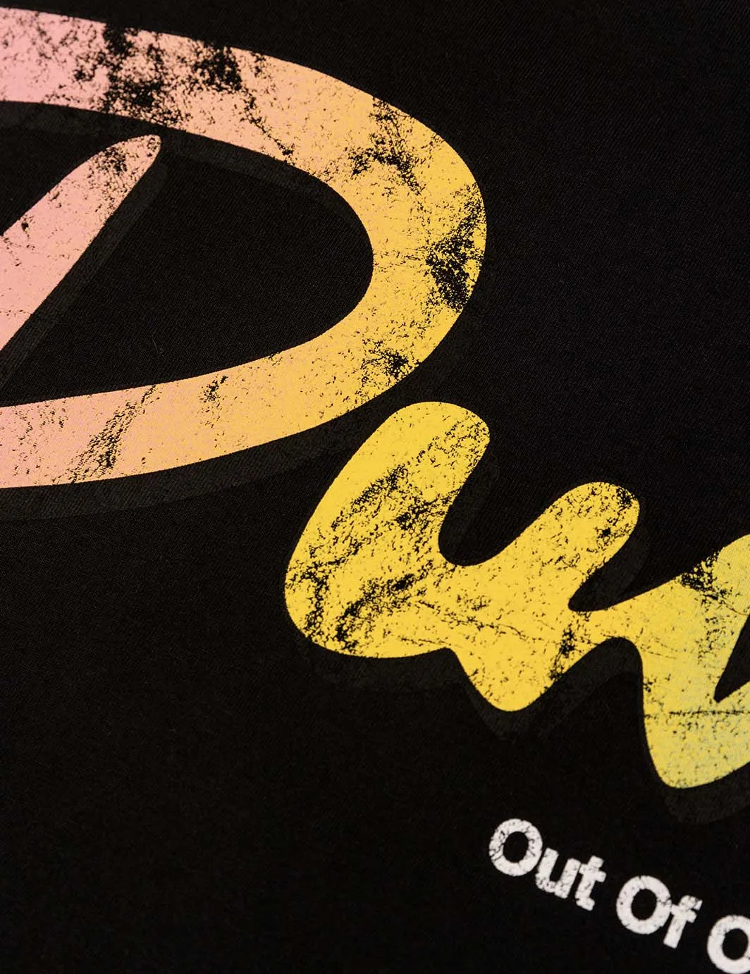 Gradient Crop Tee - Black sold by Duvin Design product image thumbnail 3