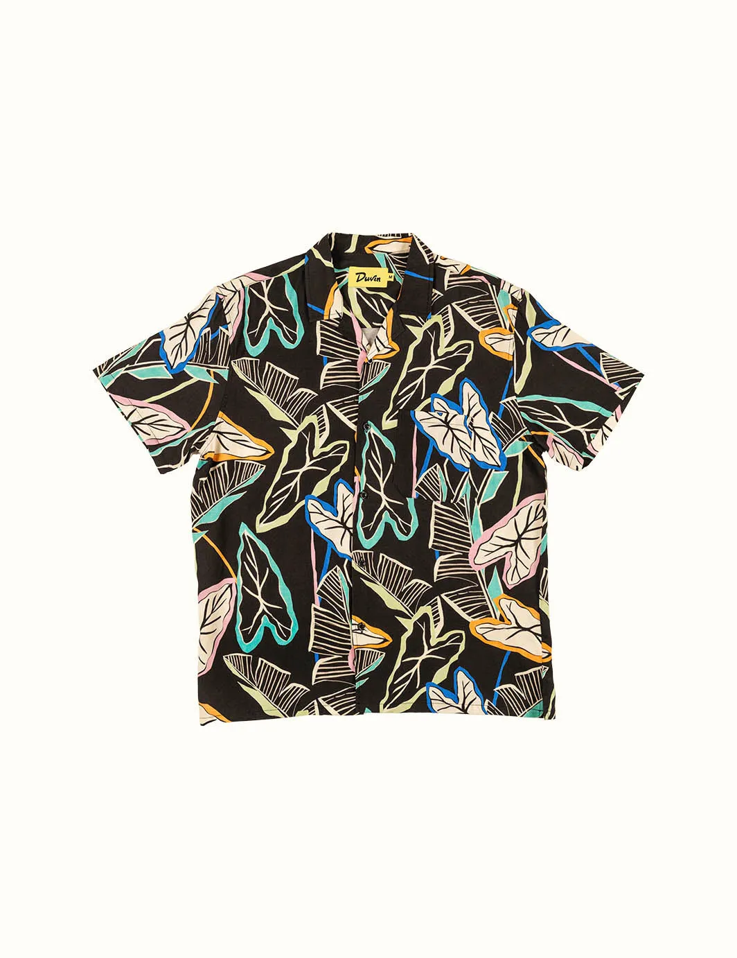 Neon Palm Buttonup sold by Duvin Design