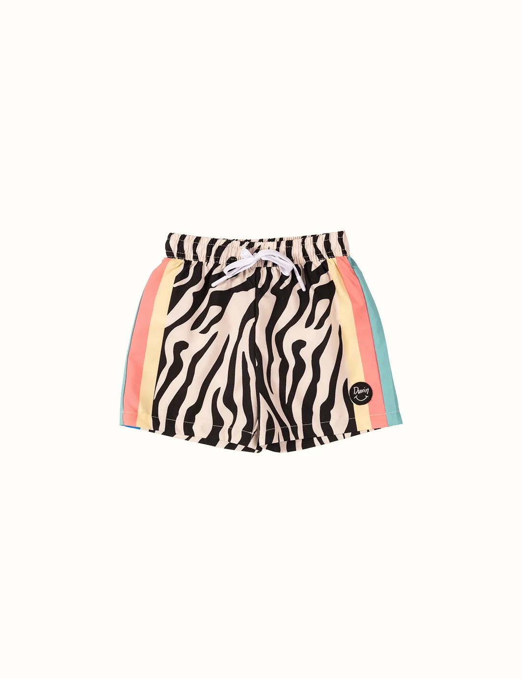 Zebra Disco Swim Short - Boys sold by Duvin Design