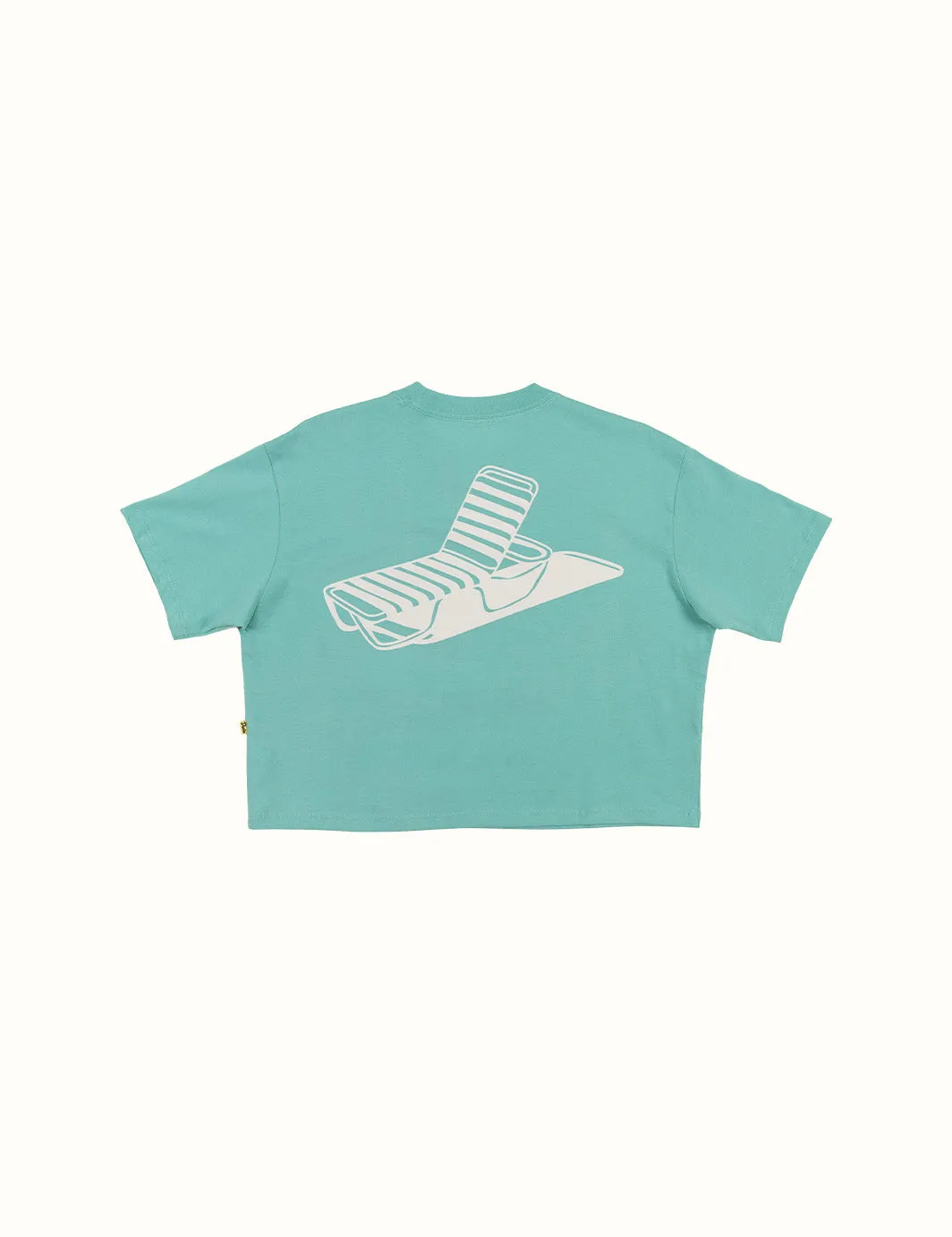 Leisure Team Crop Tee Marine sold by Duvin Design product image thumbnail 2