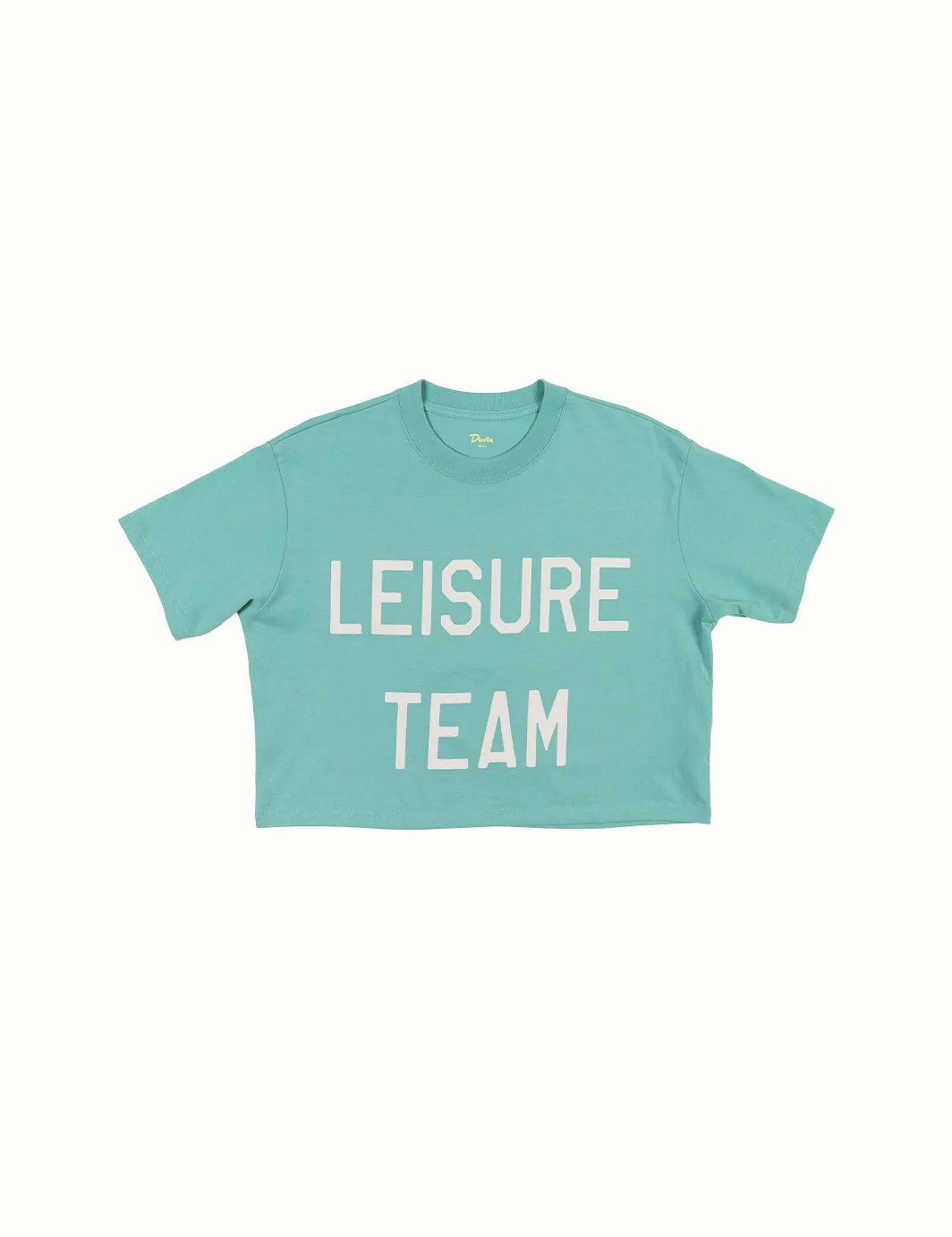 Leisure Team Crop Tee Marine sold by Duvin Design