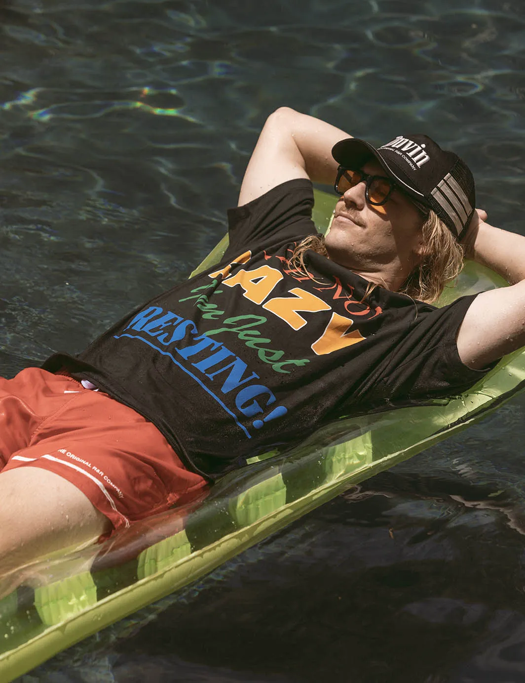 Not Lazy Tee - Black sold by Duvin Design product image thumbnail 4