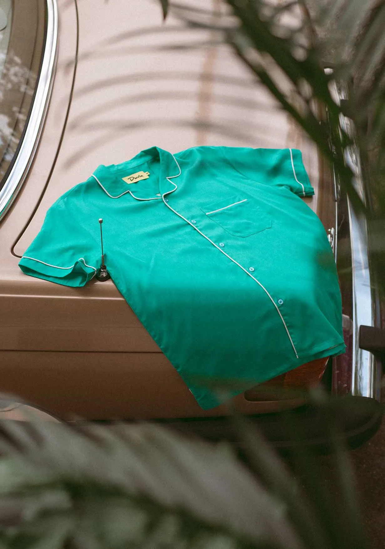 Poolside Retro Buttonup - Marine sold by Duvin Design product image thumbnail 4