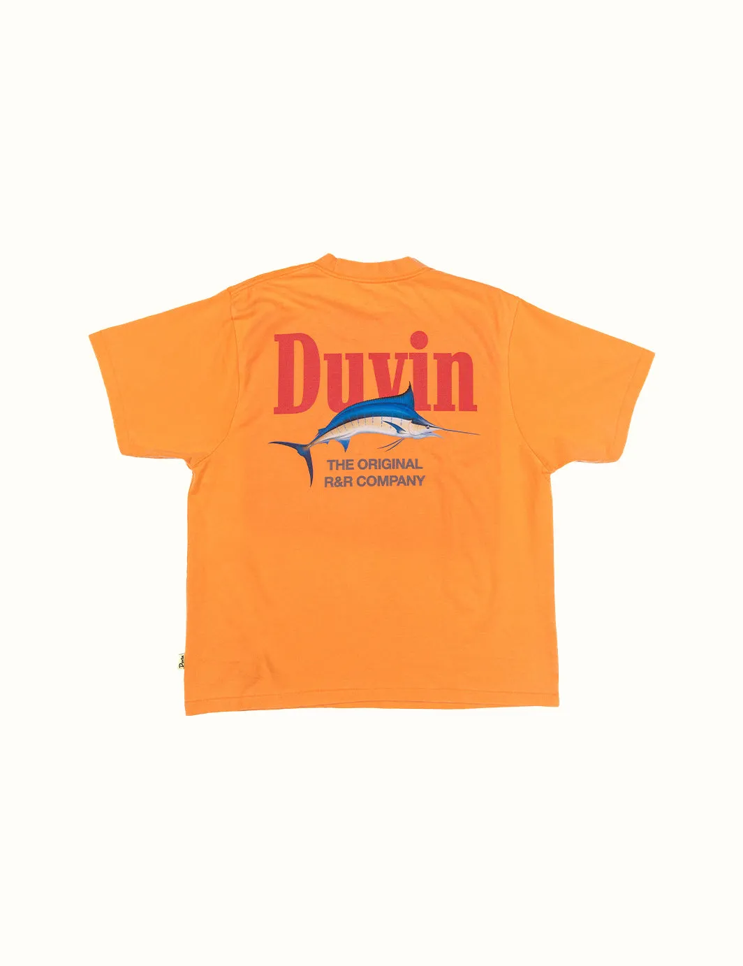 Marlin Tee - Apricot sold by Duvin Design
