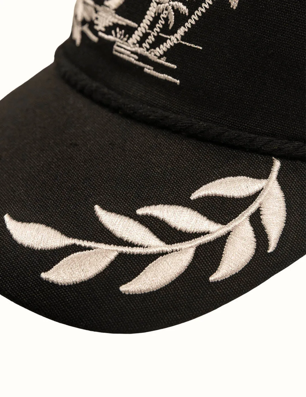 Captain Hat - Black sold by Duvin Design product image thumbnail 3