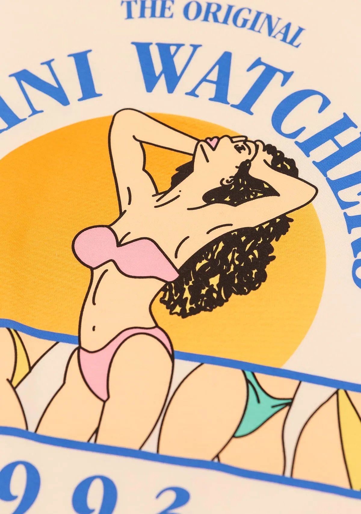Bikini Watchers Tee - Antique sold by Duvin Design product image thumbnail 3