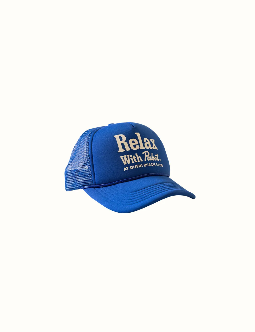 PBR x Duvin Relax Foam Trucker - Blue sold by Duvin Design