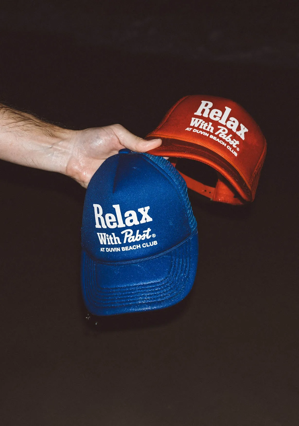 PBR x Duvin Relax Foam Trucker - Blue sold by Duvin Design product image thumbnail 4