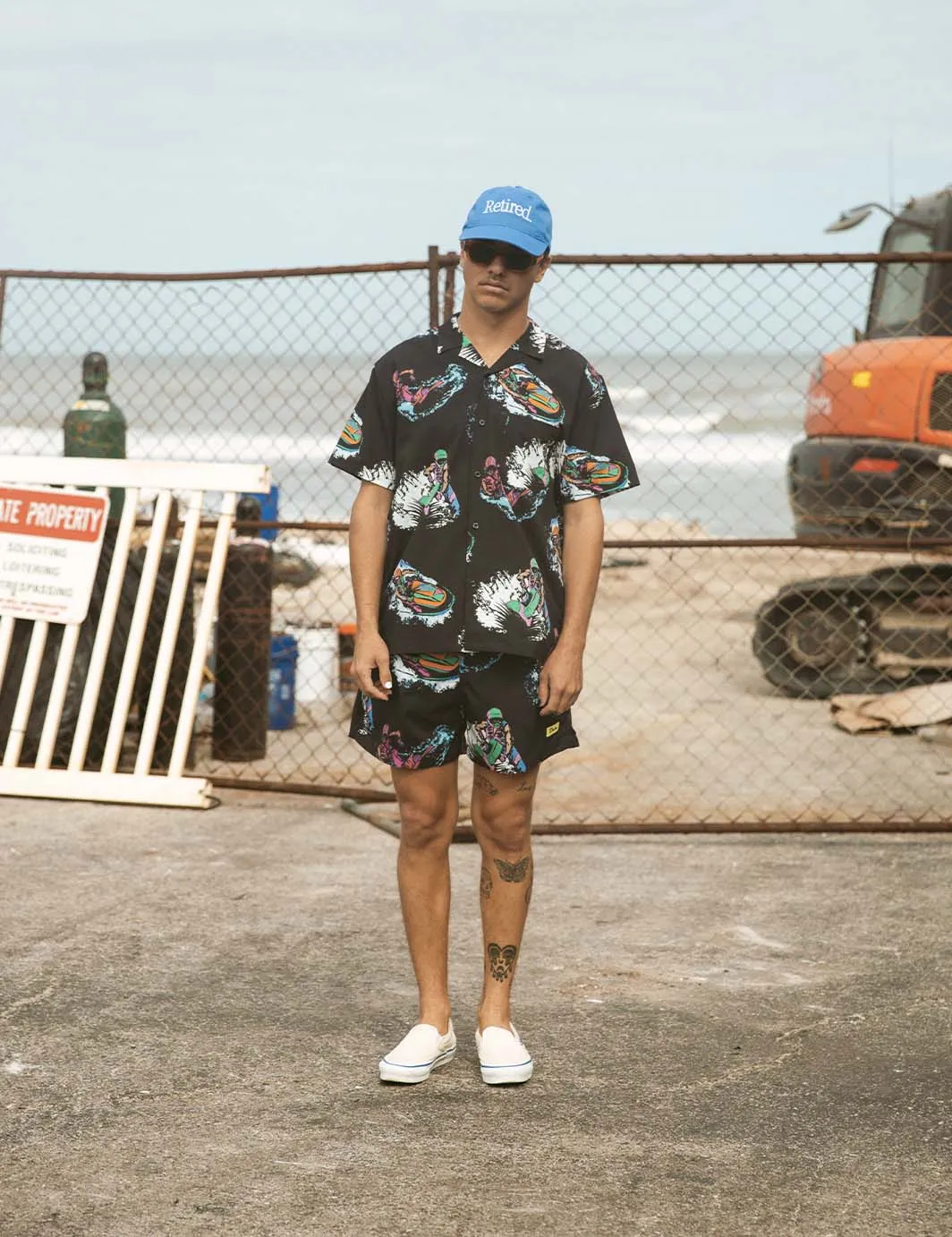 Ski Grand Prix Leisure Stretch Buttonup sold by Duvin Design product image thumbnail 3