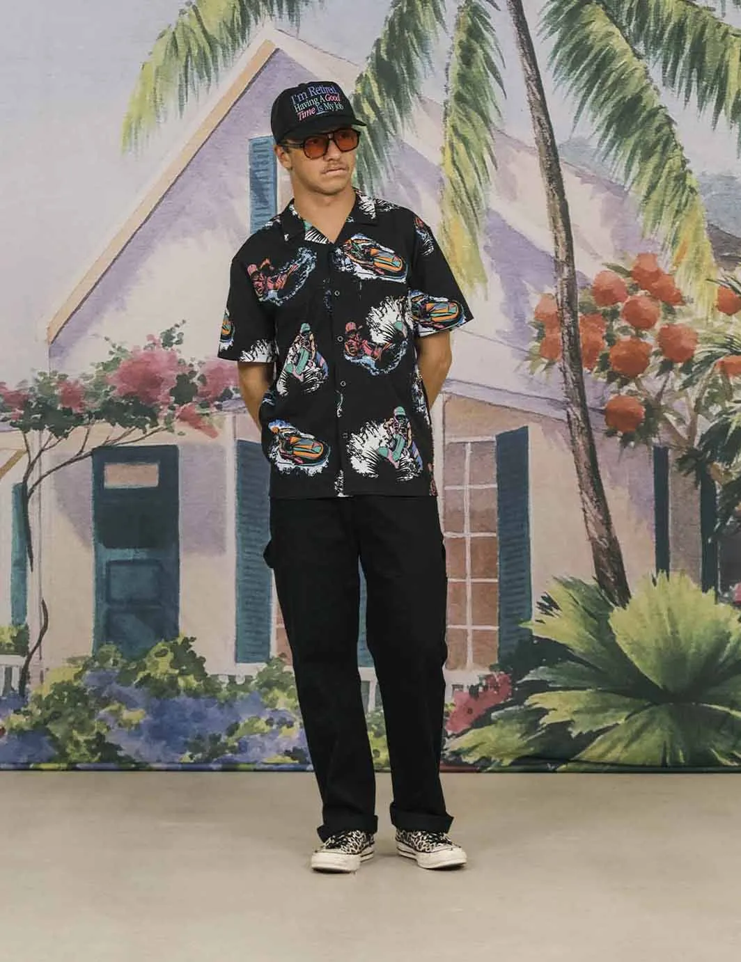 Ski Grand Prix Leisure Stretch Buttonup sold by Duvin Design product image thumbnail 2