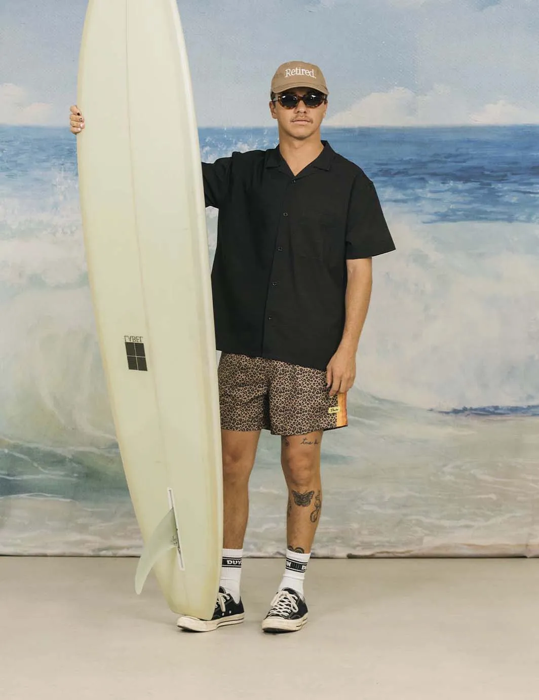 Basics Leisure Stretch Buttonup Black sold by Duvin Design product image thumbnail 2