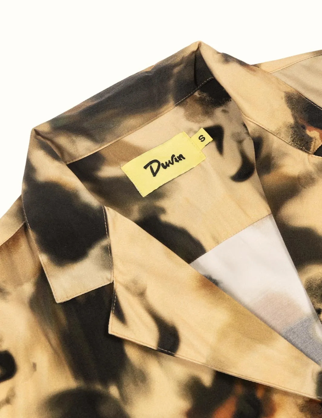 Washed Leopard Crop Buttonup sold by Duvin Design product image thumbnail 4