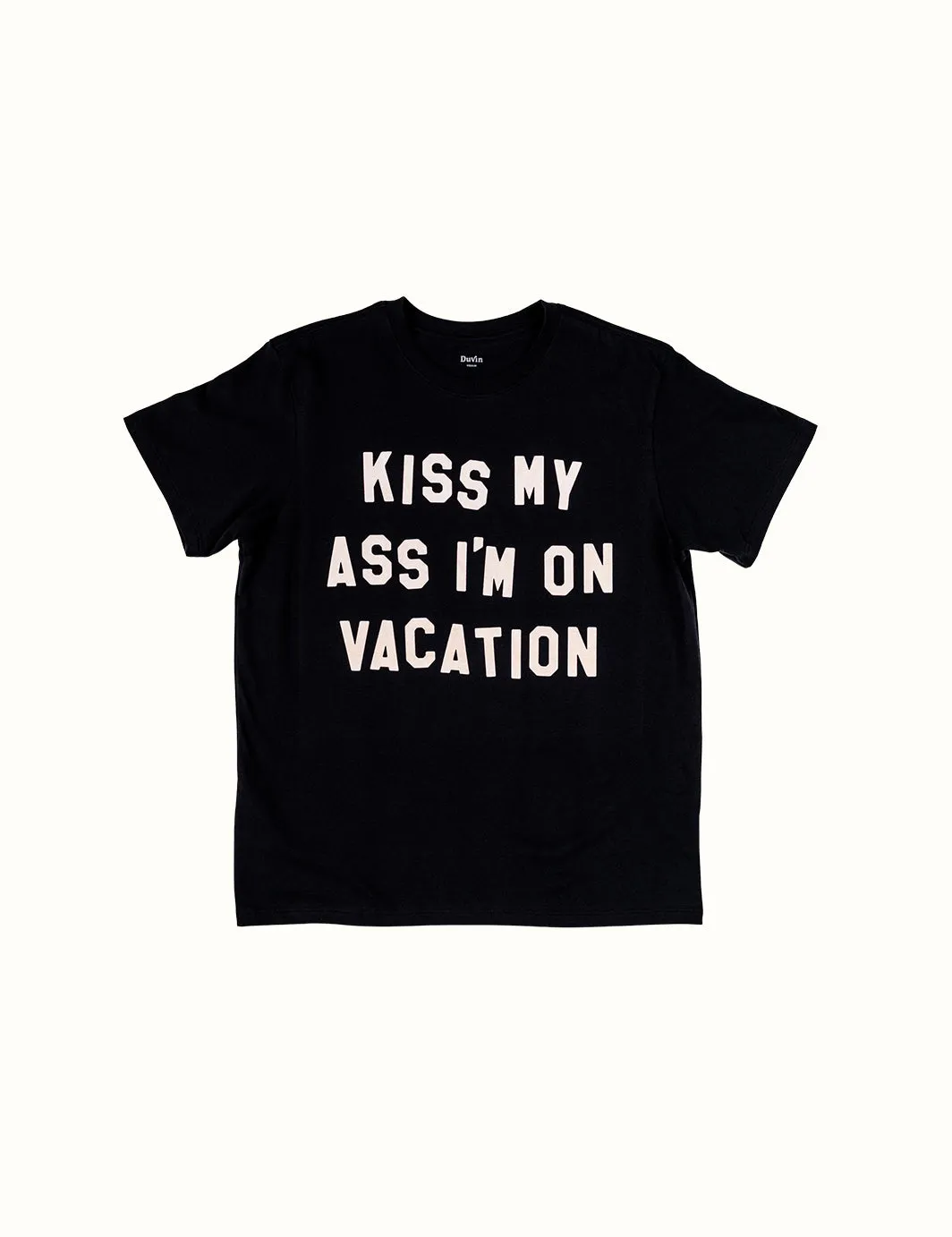 Kiss Tee Black sold by Duvin Design