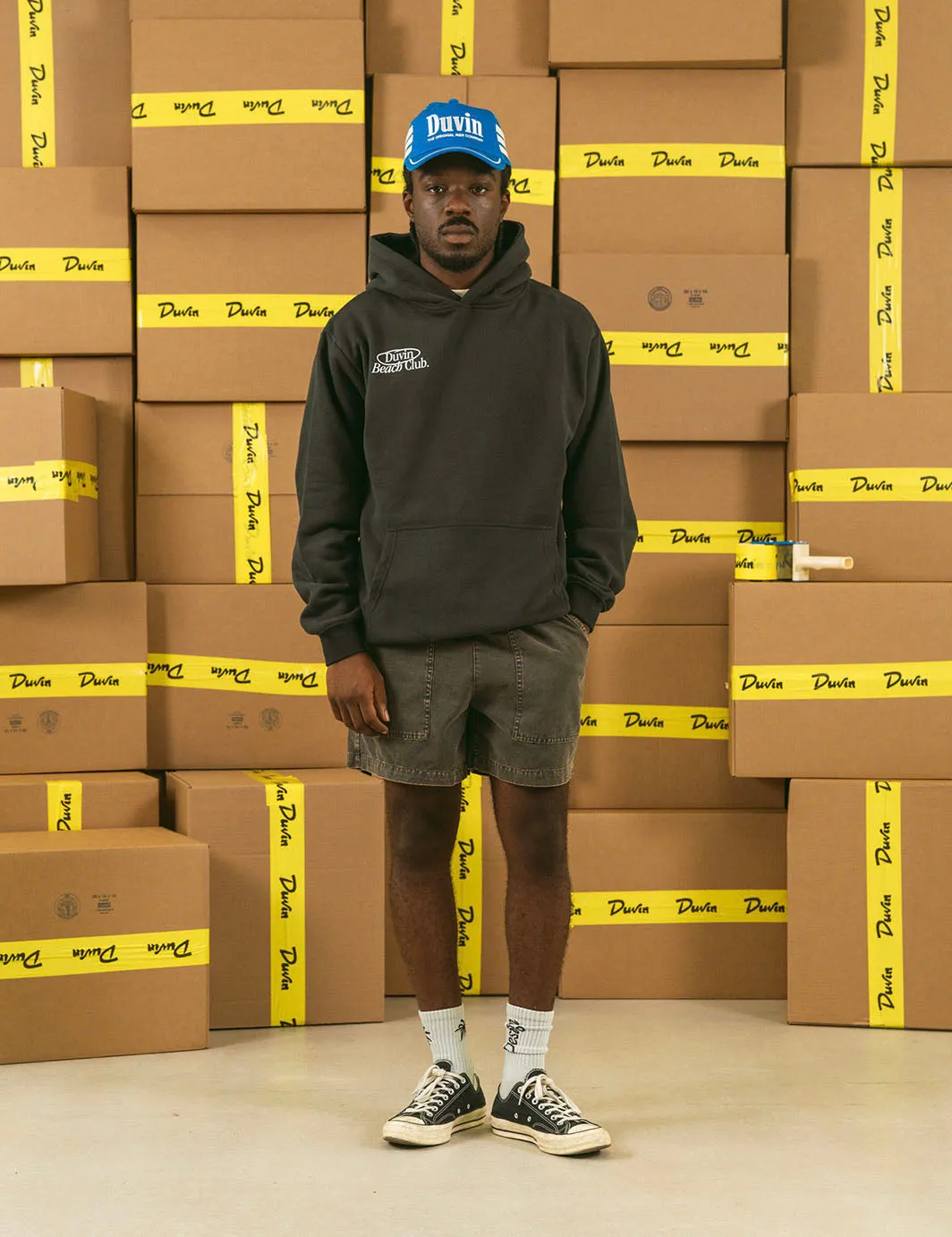 Members Hoodie - Black sold by Duvin Design product image thumbnail 2