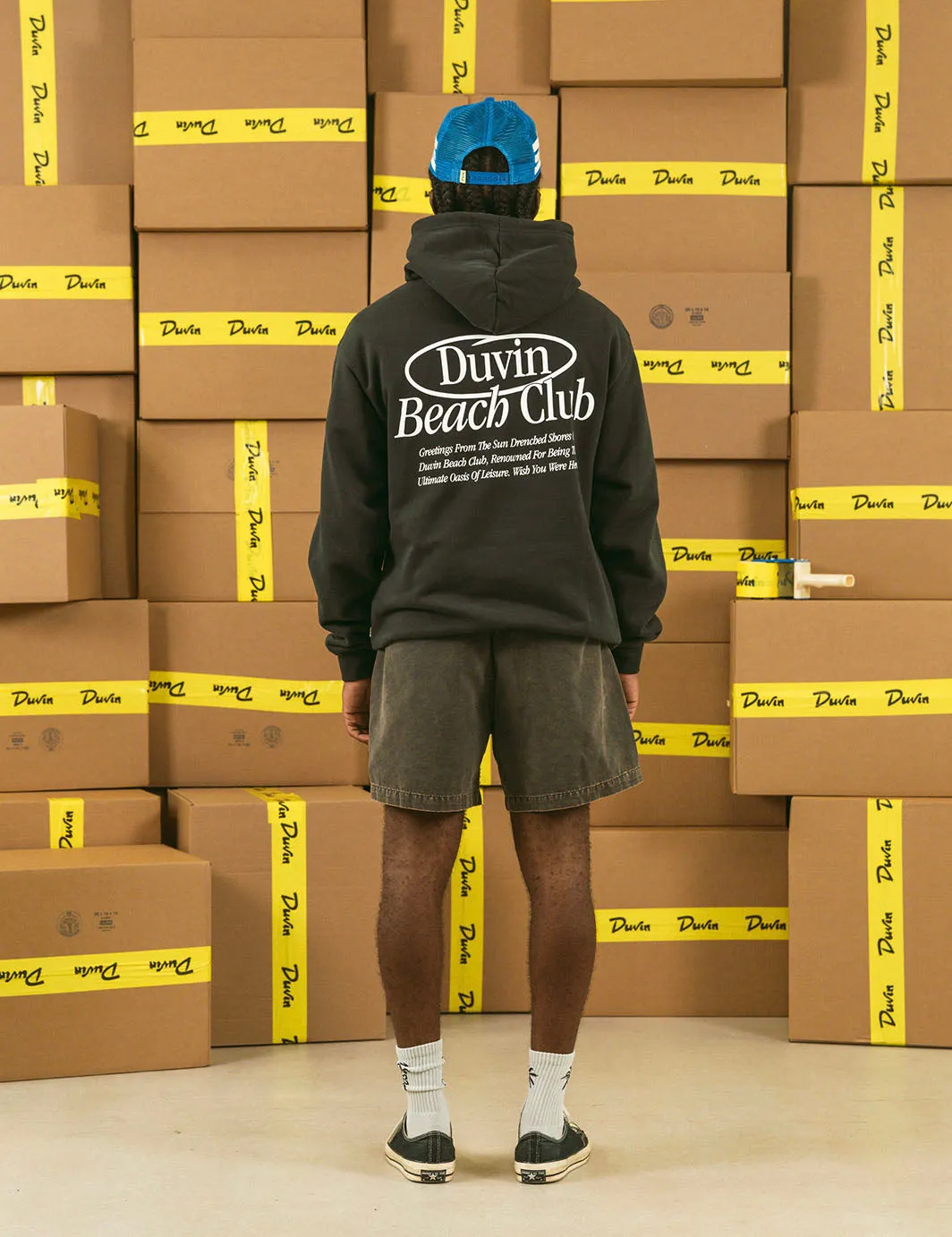 Members Hoodie - Black sold by Duvin Design product image thumbnail 4