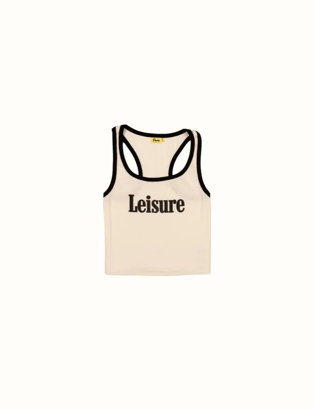 Leisure Ribbed Tank - Antique (SU 24) sold by Duvin Design