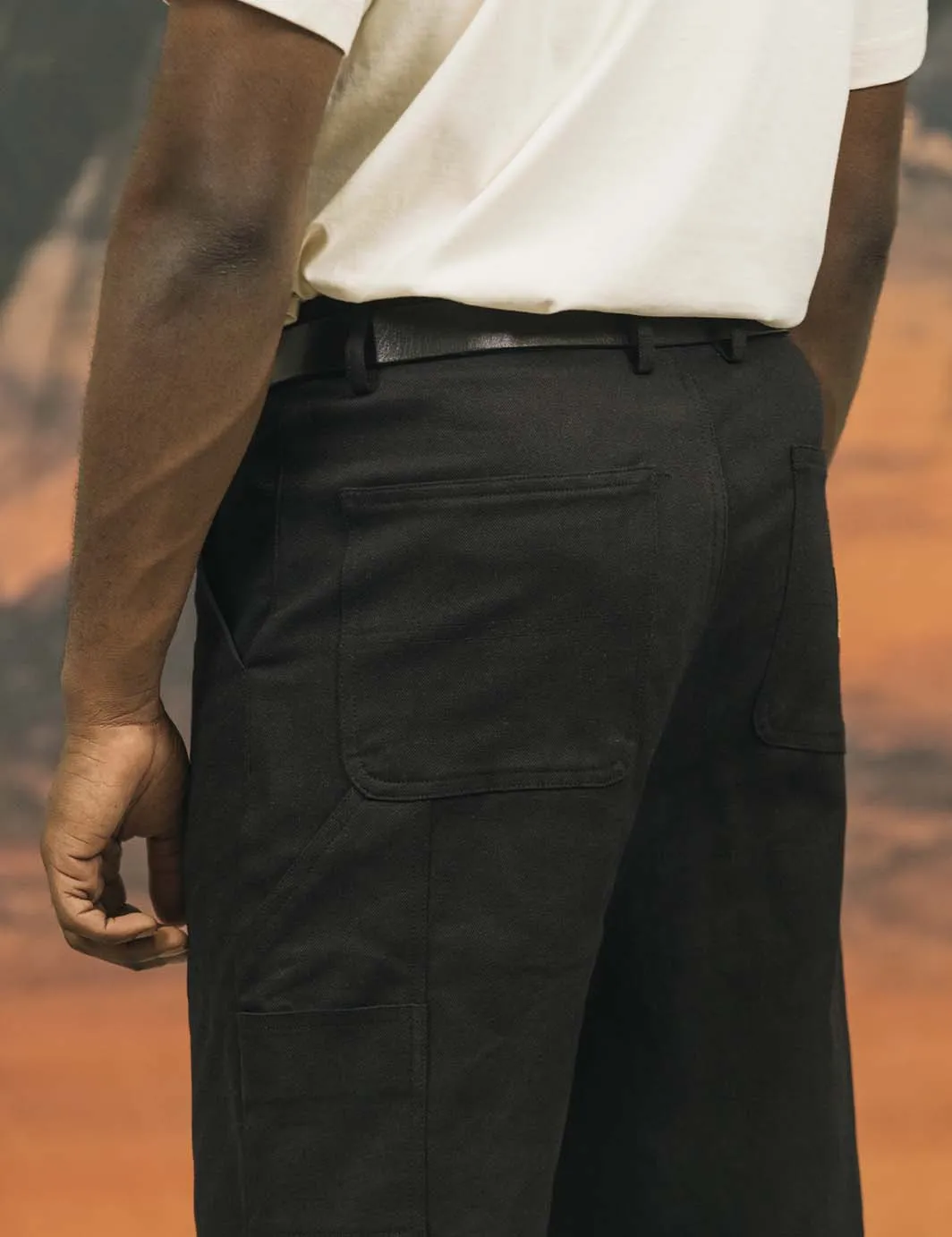 Loose Non-Workwear Pant Black sold by Duvin Design product image thumbnail 5