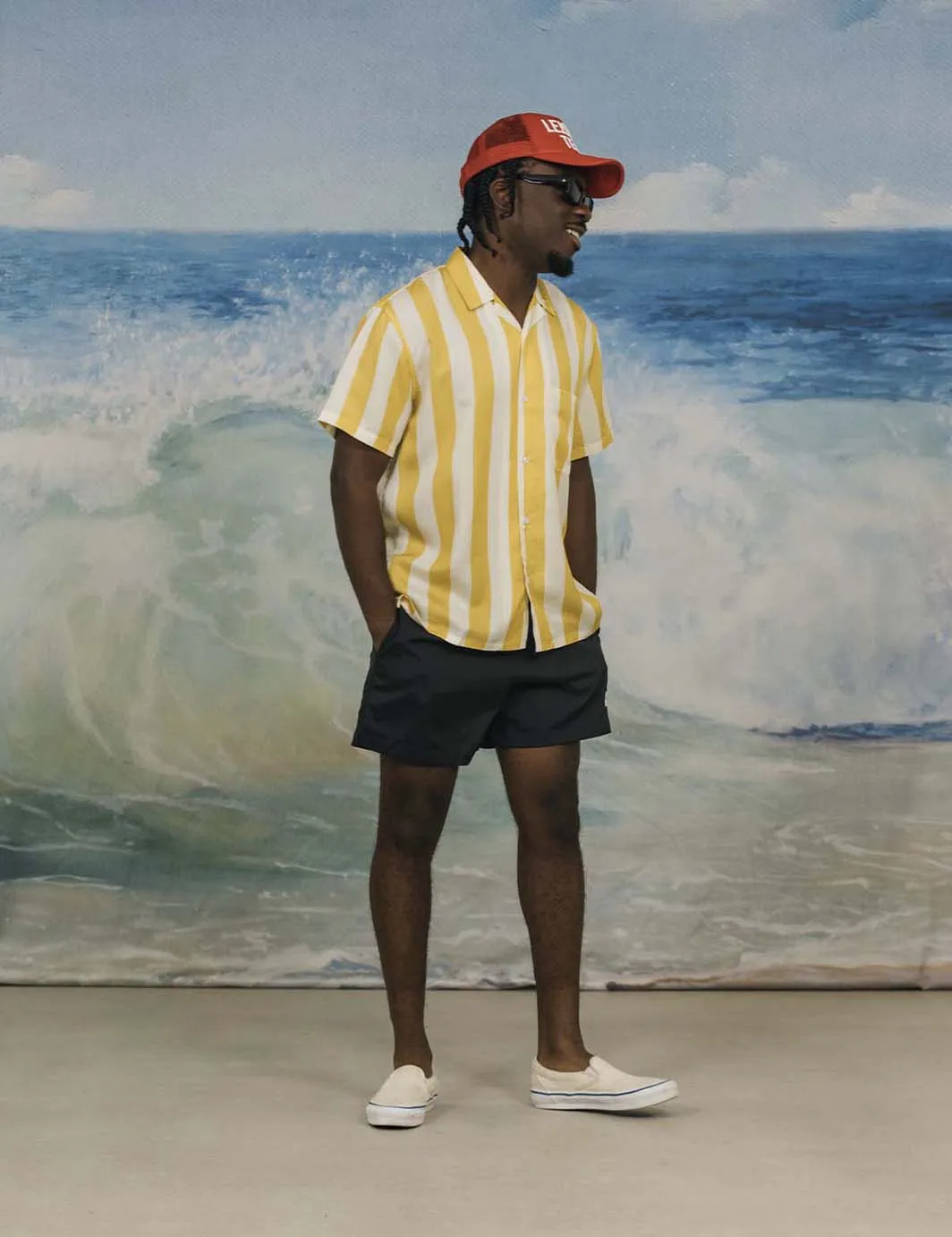 Traveler Buttonup Yellow sold by Duvin Design product image thumbnail 2