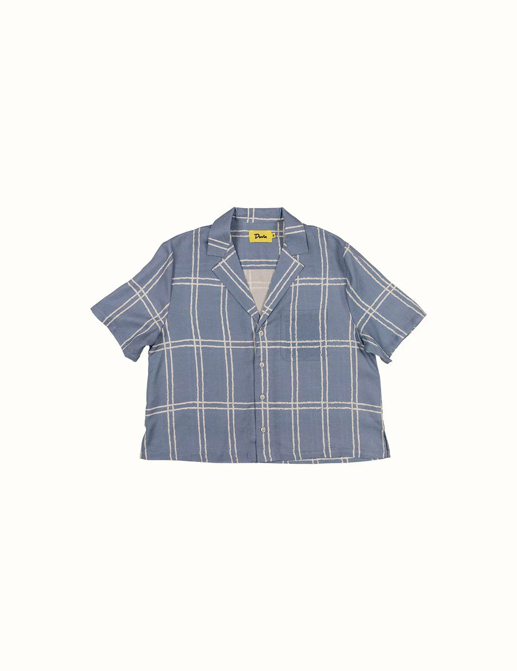 Grid Crop Buttonup sold by Duvin Design