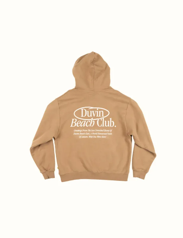 Members Only Hoodie - Tan sold by Duvin Design