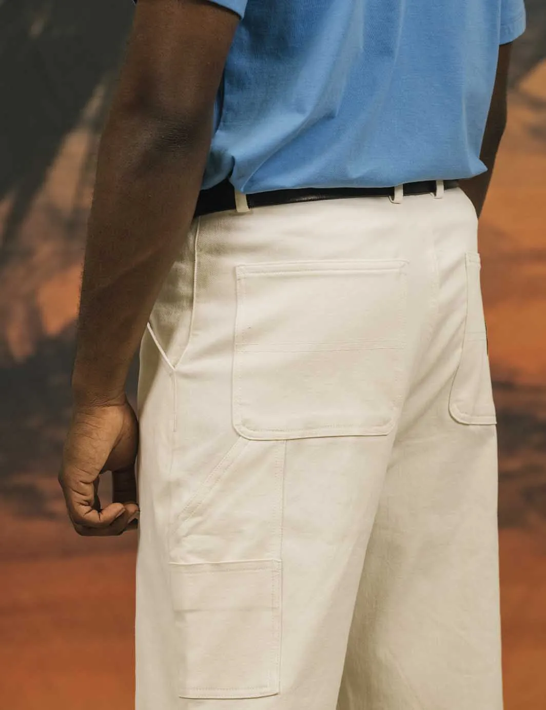 Loose Non-Workwear Pant Ivory sold by Duvin Design product image thumbnail 3