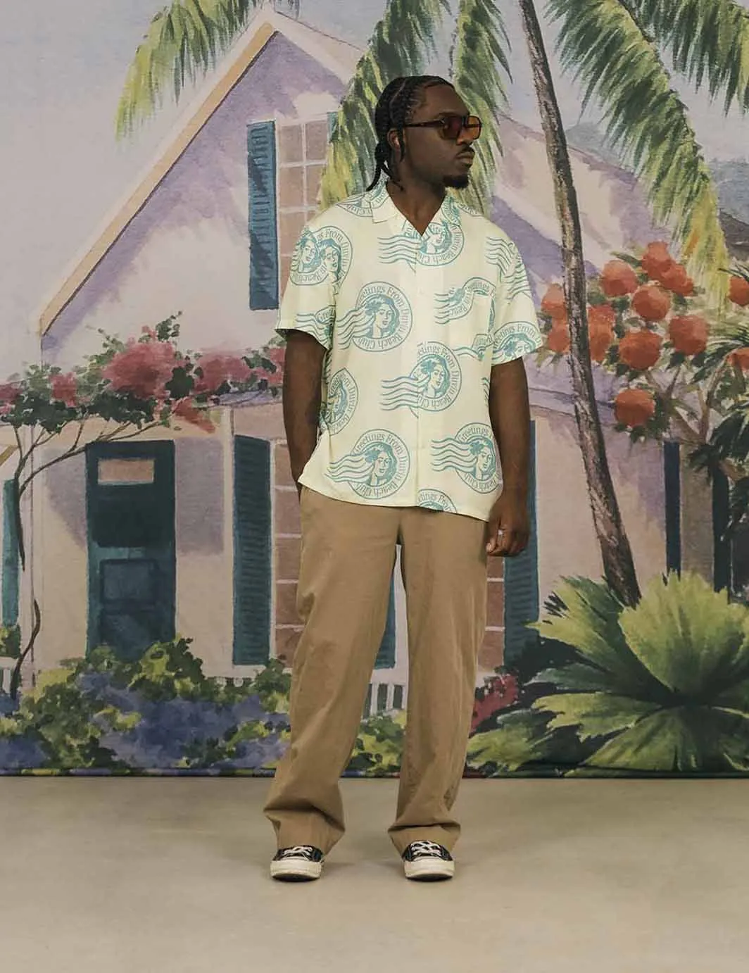 Long Hair Don't Care Buttonup sold by Duvin Design product image thumbnail 3