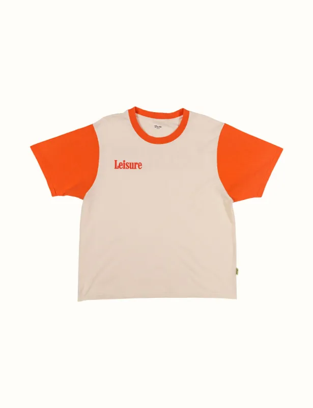 Leisure Sleeves Tee - Red sold by Duvin Design