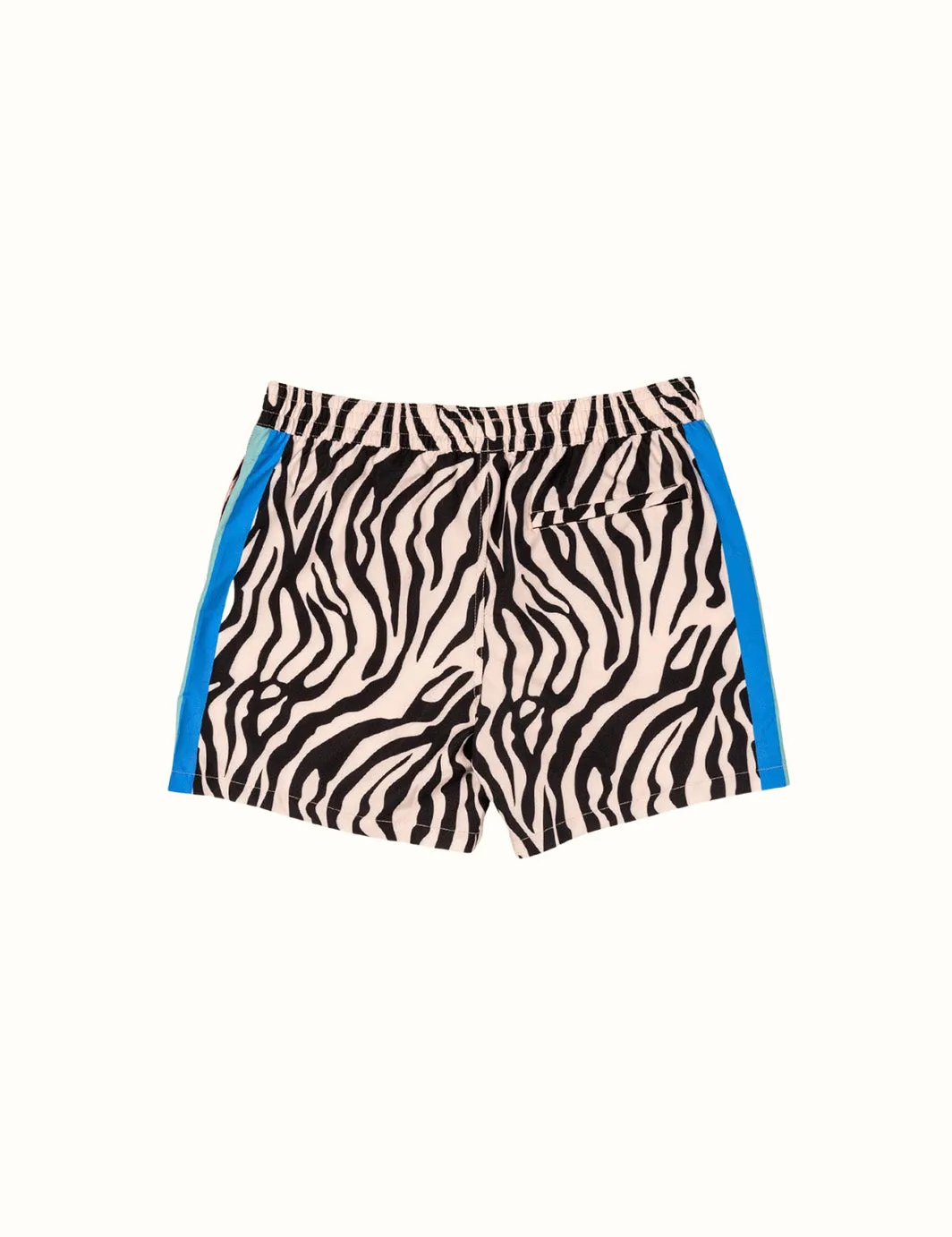 Zebra Disco Swim Short sold by Duvin Design product image thumbnail 2